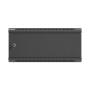Lanberg Wall mounted installation cabinet 19 4U 600X600 , WF01-6604-00B , Black