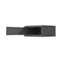 Lanberg Wall mounted installation cabinet 19 4U 600X600 , WF01-6604-00B , Black