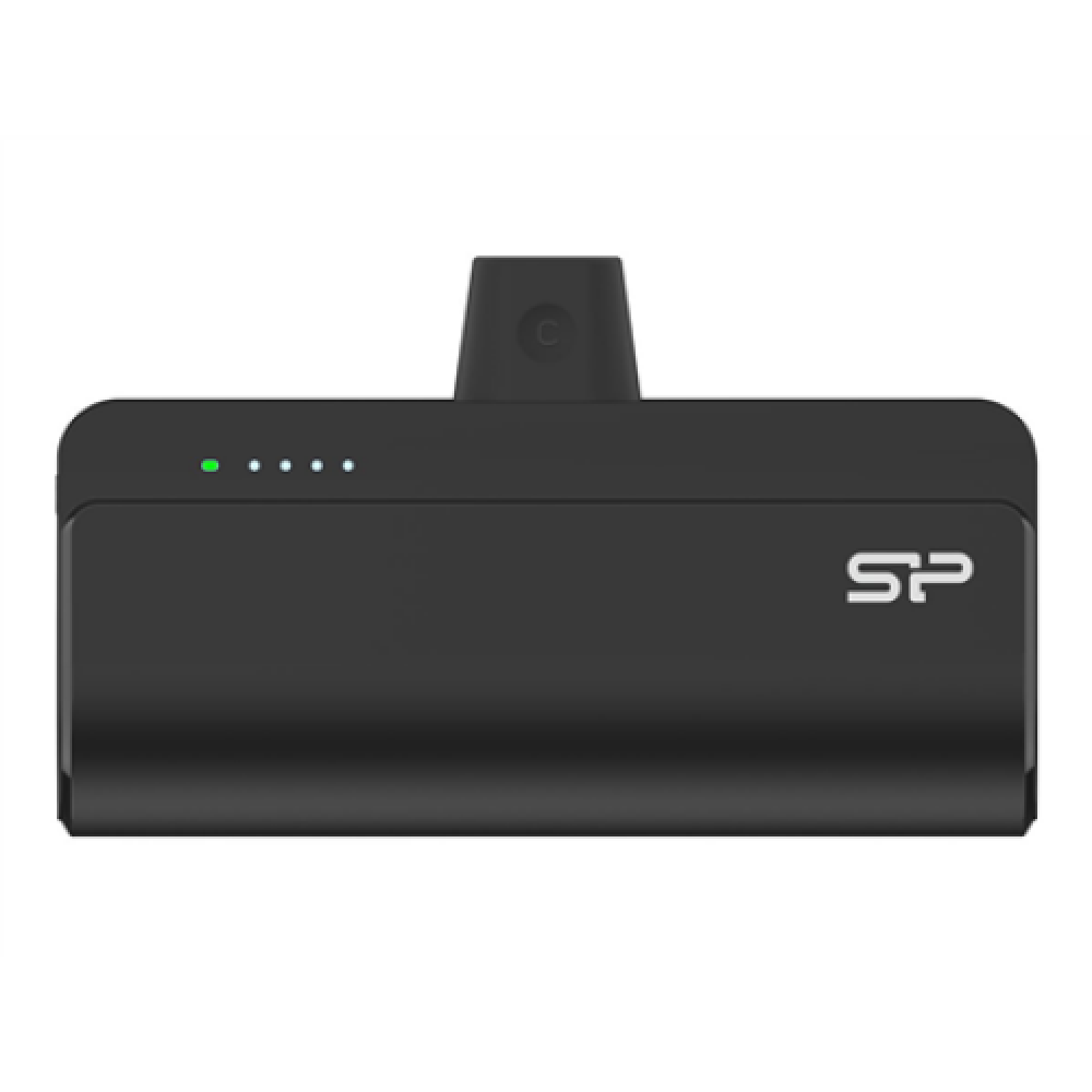 Silicon Power Power Bank , QD50 , 5000 mAh , USB-C , Black