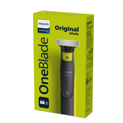 Philips , Shaver/Trimmer, Face , QP2724/20 OneBlade , Operating time (max) 45 min , Wet & Dry , NiMH , Gray/Green