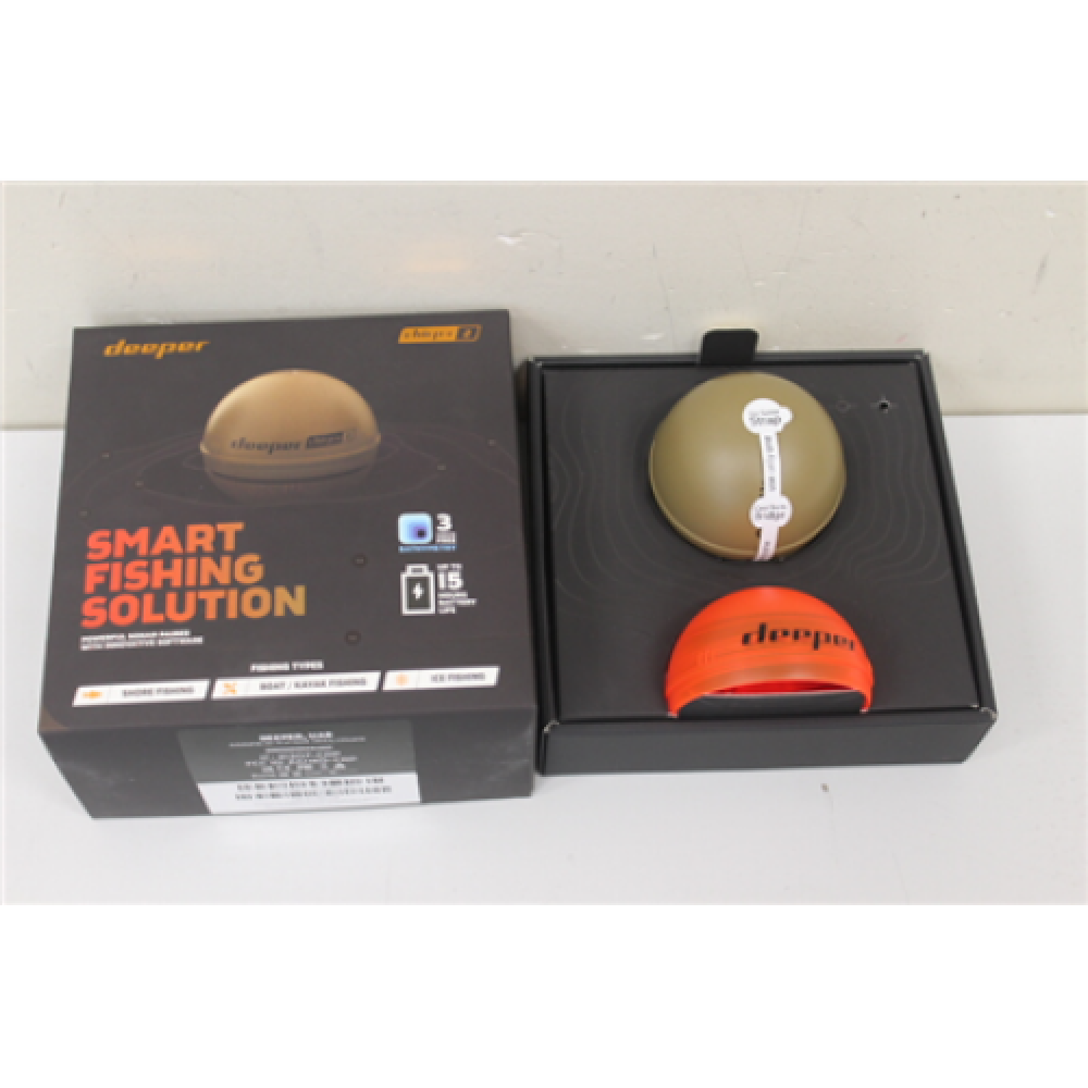 SALE OUT. Deeper Smart Sonar Chirp+ 2 Sonar DEMO, MISSING ATTACHMENT BOLTS Desert sand Yes