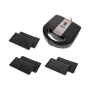 Mesko , Sandwich maker 3 in 1 , MS 3045 , 750 W , Number of plates 3 , Number of pastry 2 , Black/Silver