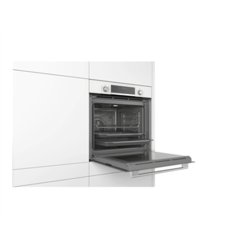 Bosch Oven HBG517CW1S 71 L Multifunctional White Width 60 cm AquaSmart Height 60 cm Electronic