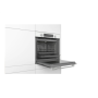 Bosch Oven HBG517CW1S 71 L Multifunctional White Width 60 cm AquaSmart Height 60 cm Electronic