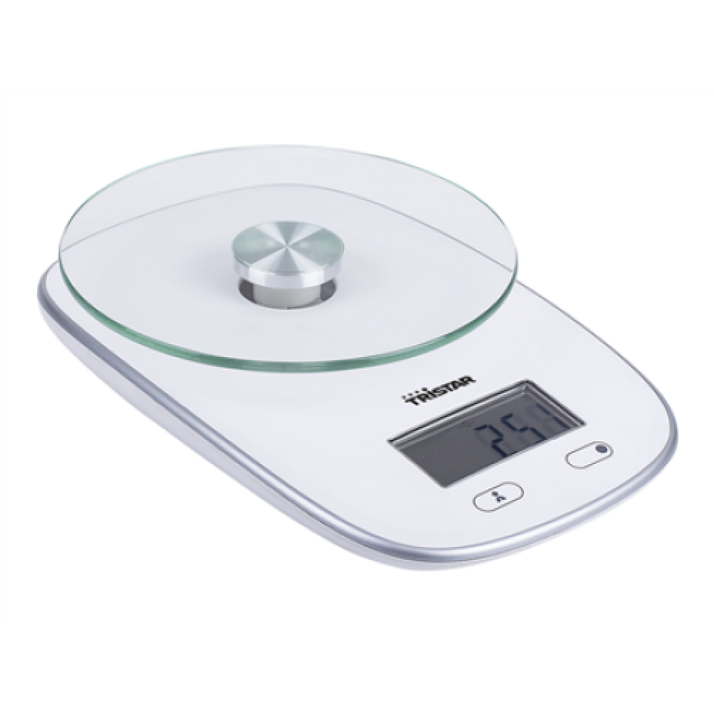 Tristar KW-2445 Kitchen scale, White , Tristar , Kitchen scales , KW-2445 , Maximum weight (capacity) 5 kg , Graduation 1 g , Display type LCD , White