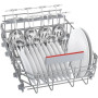 Bosch Dishwasher , SPV4EMX25E , Built-in , Width 45 cm , Number of place settings 10 , Number of programs 6 , Energy efficiency class C , AquaStop function , White