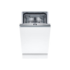 Bosch Dishwasher , SPV4EMX25E , Built-in , Width 45 cm , Number of place settings 10 , Number of programs 6 , Energy efficiency class C , AquaStop function , White