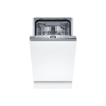 Bosch Dishwasher , SPV4EMX25E , Built-in , Width 45 cm , Number of place settings 10 , Number of programs 6 , Energy efficiency class C , AquaStop function , White