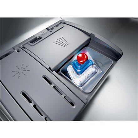 Bosch Dishwasher , SPV4EMX25E , Built-in , Width 45 cm , Number of place settings 10 , Number of programs 6 , Energy efficiency class C , AquaStop function , White