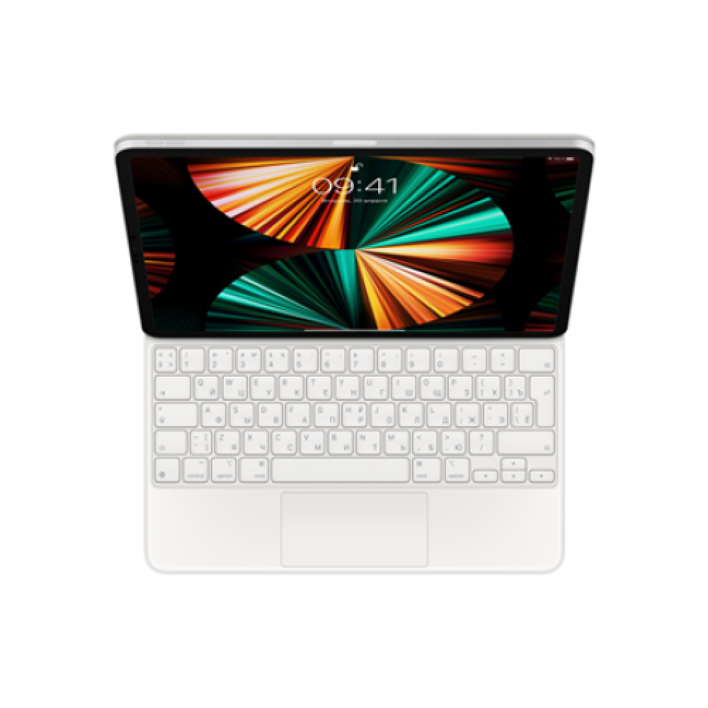 Apple , Magic Keyboard for 12.9-inch iPad Pro (3rd-6th gen) , Compact Keyboard , Wireless , Russian , White , Smart Connector