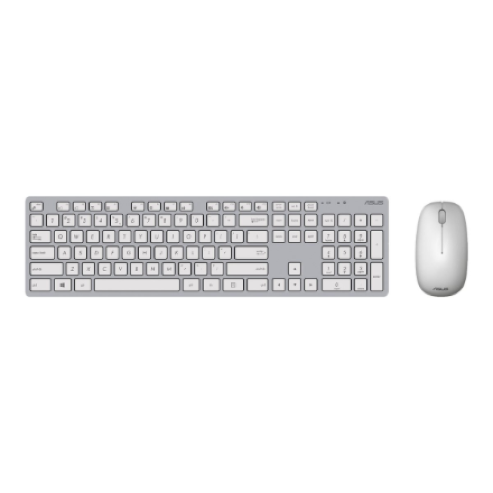 Asus W5000 , Keyboard and Mouse Set , Wireless , Russian , White