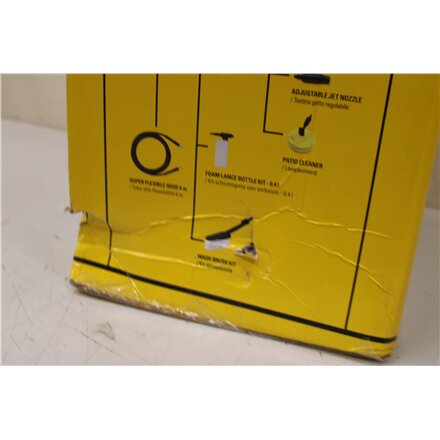 SALE OUT. Stanley Pressure Washer 1600 W , 125 bar , 420 l/h , DAMAGED PACKAGING