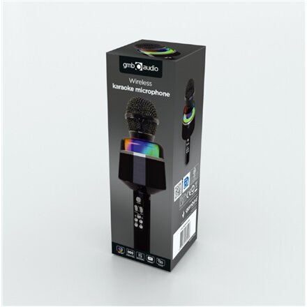 Gembird , Wireless Karaoke Microphone , MICBT-01-BK