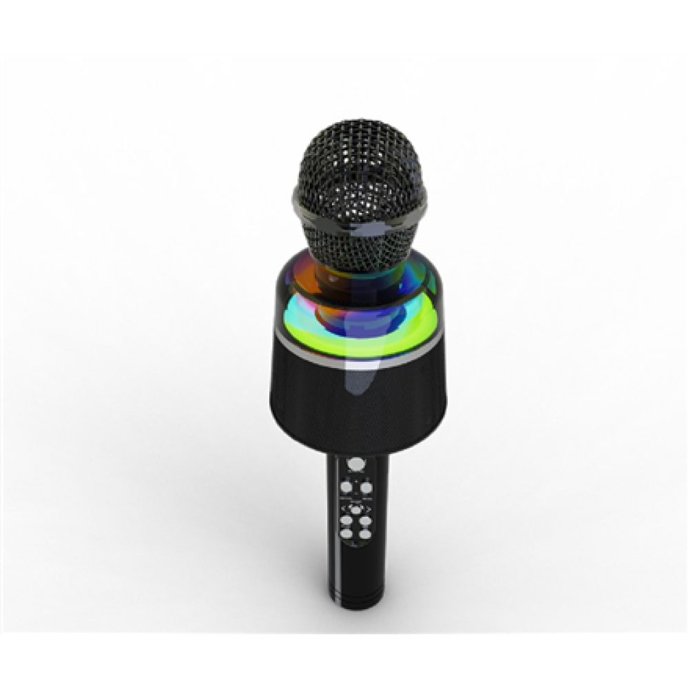 Gembird Wireless Karaoke Microphone , MICBT-01-BK , 3.5mm, Bluetooth , Black