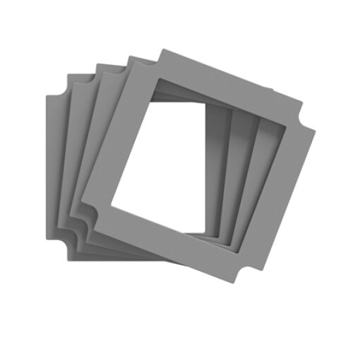 HUTT Cleaning Pad 2 pc(s), Grey, For Robotic Window Cleaner Hutt W55