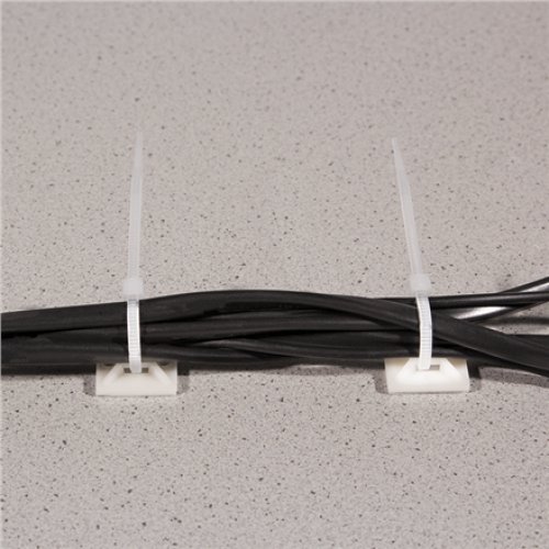 Logilink , Cable tie mounts, 100 Stk. , KAB0043