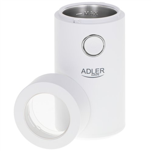 Adler , Coffee Mill , AD 4446ws , 150 W , Coffee beans capacity 75 g , White