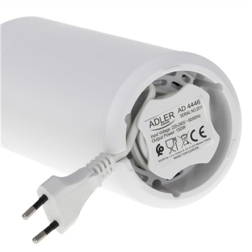 Adler , Coffee Mill , AD 4446ws , 150 W , Coffee beans capacity 75 g , White