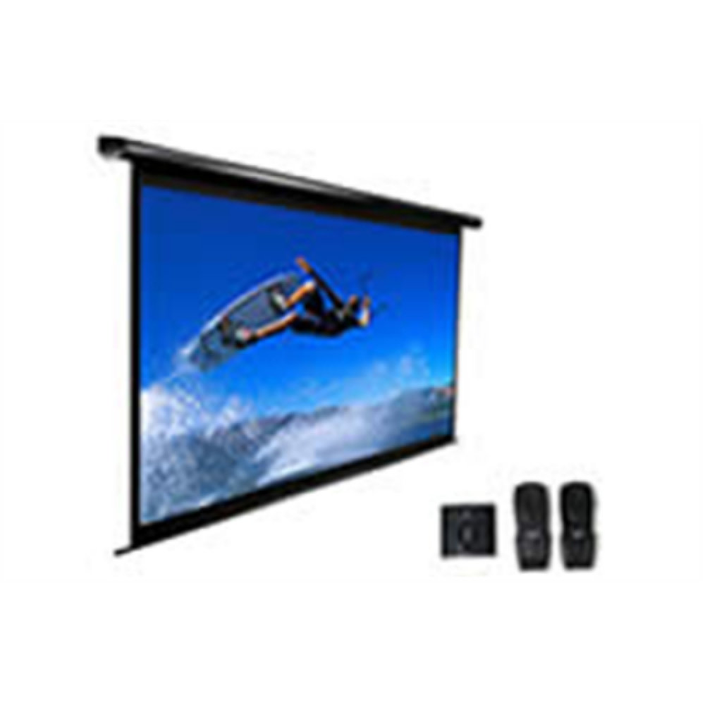 Elite Screens Spectrum Series Electric125H Diagonal 125 , 16:9, Viewable screen width (W) 277 cm, Black