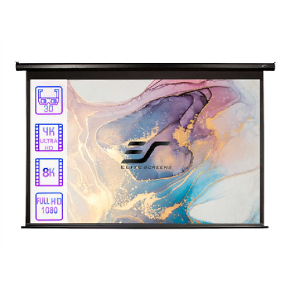 Elite Screens , Spectrum Series , Electric125H , Diagonal 125 , 16:9 , Viewable screen width (W) 277 cm , Black