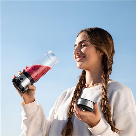 Cecotec Smoothie Blender , WanderlustMix USB , Portable , 126 W , Jar capacity 0.4 L , Ice crushing , Inox