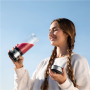 Cecotec Smoothie Blender , WanderlustMix USB , Portable , 126 W , Jar capacity 0.4 L , Ice crushing , Inox