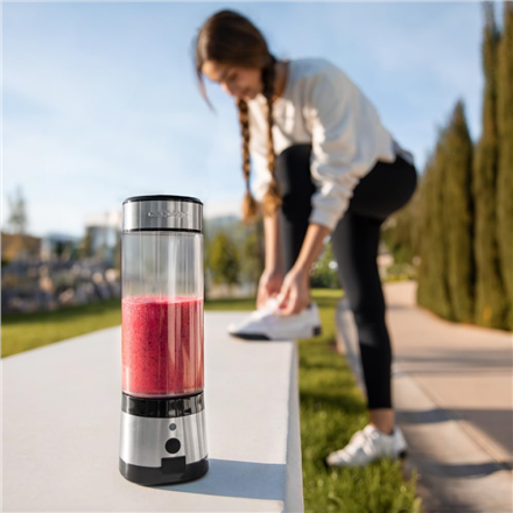 Cecotec Smoothie Blender , WanderlustMix USB , Portable , 126 W , Jar capacity 0.4 L , Ice crushing , Inox