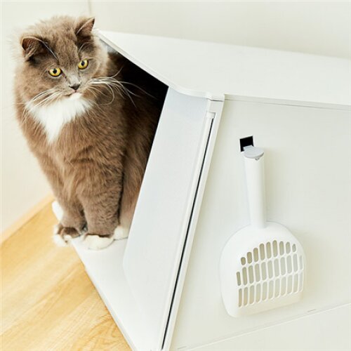 PETKIT Cat litter box White Villa 51.8x53.3x52.8 cm White