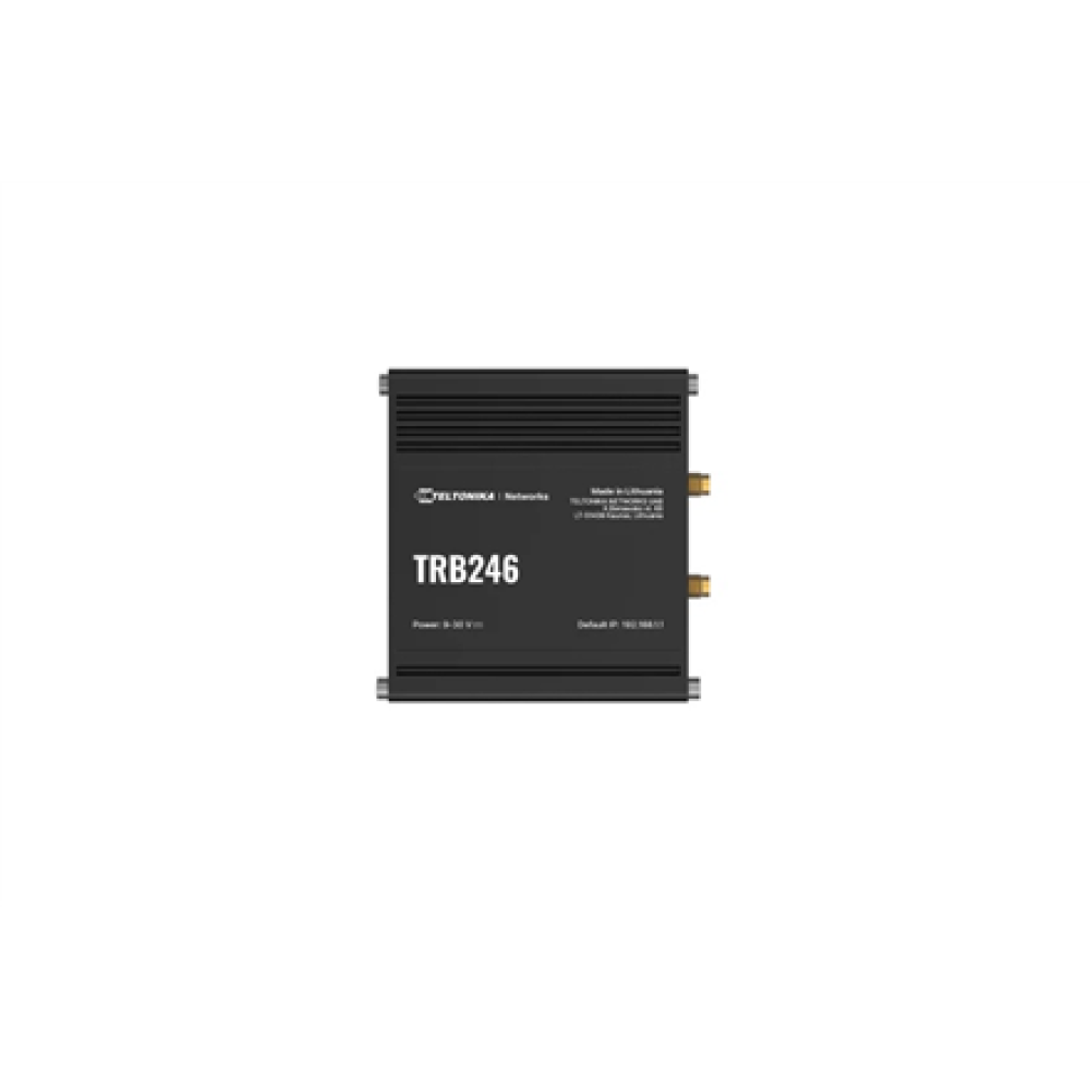 Teltonika Industrial 4G IoT Gateway , TRB246 , 10/100 Mbit/s , Ethernet LAN (RJ-45) ports 1 , Mesh Support No , MU-MiMO No , 4G