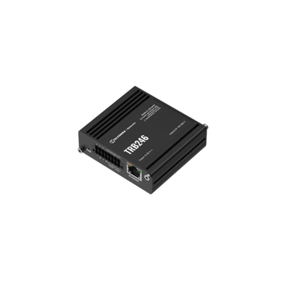 Teltonika Industrial 4G IoT Gateway , TRB246 , 10/100 Mbit/s , Ethernet LAN (RJ-45) ports 1 , Mesh Support No , MU-MiMO No , 4G