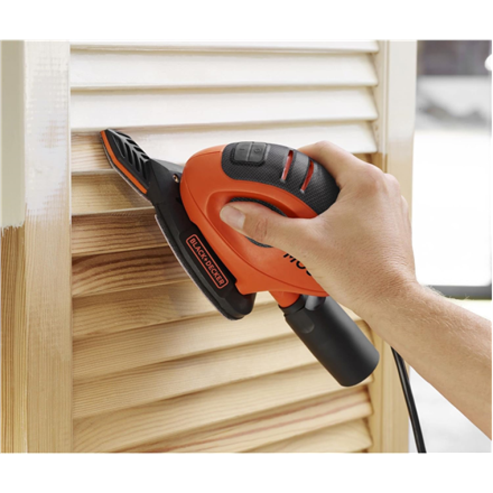 BLACK & DECKER Triangular sander BEW230BC-QS , 55 W