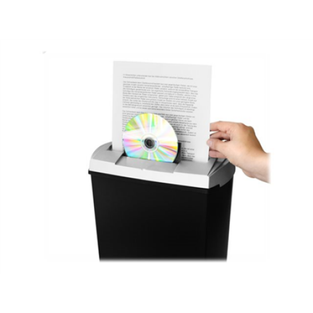 Digitus Shredder S7 Black 13 L Shredding CDs Credit cards shredding Strip Cut Shredder Paper handling standard/output 7 sheets per pass Warranty 24 month(s)
