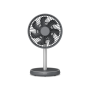 Duux Fan , Rize Flex , Stand Fan , Grey , Diameter 21 cm , Number of speeds 4 , Oscillation , 10 W