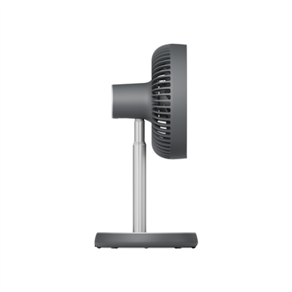 Duux Fan , Rize Flex , Stand Fan , Grey , Diameter 21 cm , Number of speeds 4 , Oscillation , 10 W