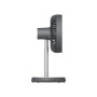 Duux Fan , Rize Flex , Stand Fan , 10 W , Diameter 21 cm , Number of speeds 4 , Oscillation , Grey