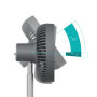 Duux Fan , Rize Flex , Stand Fan , 10 W , Diameter 21 cm , Number of speeds 4 , Oscillation , Grey