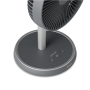 Duux Fan , Rize Flex , Stand Fan , Grey , Diameter 21 cm , Number of speeds 4 , Oscillation , 10 W