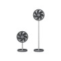 Duux Fan , Rize Flex , Stand Fan , 10 W , Diameter 21 cm , Number of speeds 4 , Oscillation , Grey