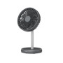 Duux Fan , Rize Flex , Stand Fan , 10 W , Diameter 21 cm , Number of speeds 4 , Oscillation , Grey