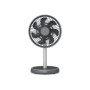 Duux Fan , Rize Flex , Stand Fan , 10 W , Diameter 21 cm , Number of speeds 4 , Oscillation , Grey