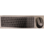 SALE OUT. Dell Keyboard and Mouse KM7120W Wireless US/LT , SALE OUT. Dell Pro Plus KM7120W , Keyboard and Mouse Set , Wireless , Mouse included , Bluetooth , Wireless connection , Lithuanian , Titan Gray , DEMO, UNPACKED BATTERIES