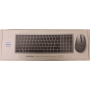 SALE OUT. Dell Keyboard and Mouse KM7120W Wireless US/LT , SALE OUT. Dell Pro Plus KM7120W , Keyboard and Mouse Set , Wireless , Mouse included , Bluetooth , Wireless connection , Lithuanian , Titan Gray , DEMO, UNPACKED BATTERIES