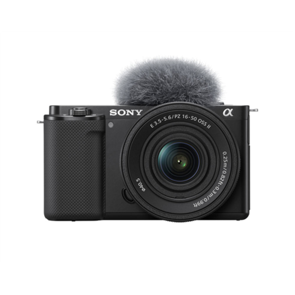 Sony Alpha ZV-E10K vlog camera with 16-50 mm f/3.5-5.6 II Power Zoom kit Lens , Vlog camera , 24.2 MP , ISO sensitivity (max) 32000 , Display diagonal 2.95 , Wi-Fi , Exmor CMOS sensor