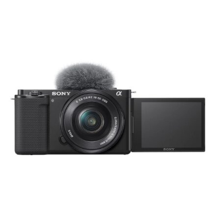Sony Alpha ZV-E10K vlog camera with 16-50 mm f/3.5-5.6 II Power Zoom kit Lens , Vlog camera , 24.2 MP , ISO sensitivity (max) 32000 , Display diagonal 2.95 , Wi-Fi , Exmor CMOS sensor