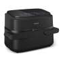 Philips Airfryer Dual Basket , NA150/00 1000 Series , Power 2450 W , Capacity 7 L , RapidAir Plus , Black