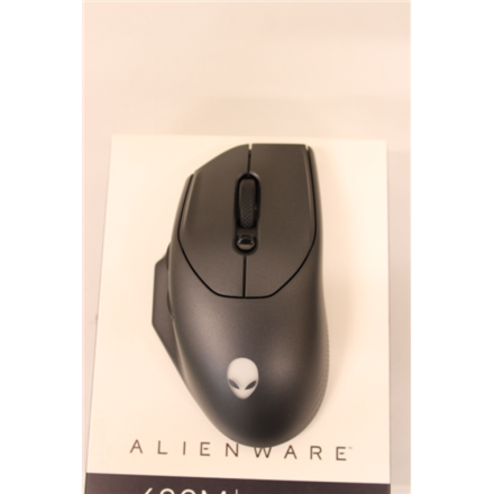 SALE OUT. Dell Alienware Wireless Gaming Mouse - AW620M (Dark Side of the Moon) , Dell , Gaming Mouse , AW620M , Wired/Wireless , Alienware Wireless Gaming Mouse , Dark Side of the Moon , USED, SCRATCHES ON BACK