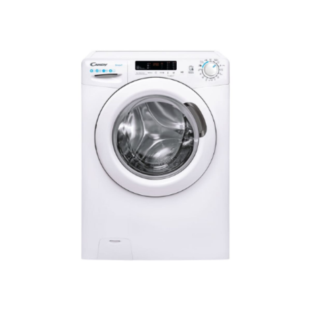 Candy , Washing Machine , CS1482DW4/1-S , Energy efficiency class B , Front loading , Washing capacity 8 kg , 1400 RPM , Depth 53 cm , Width 60 cm , Display , LCD , White