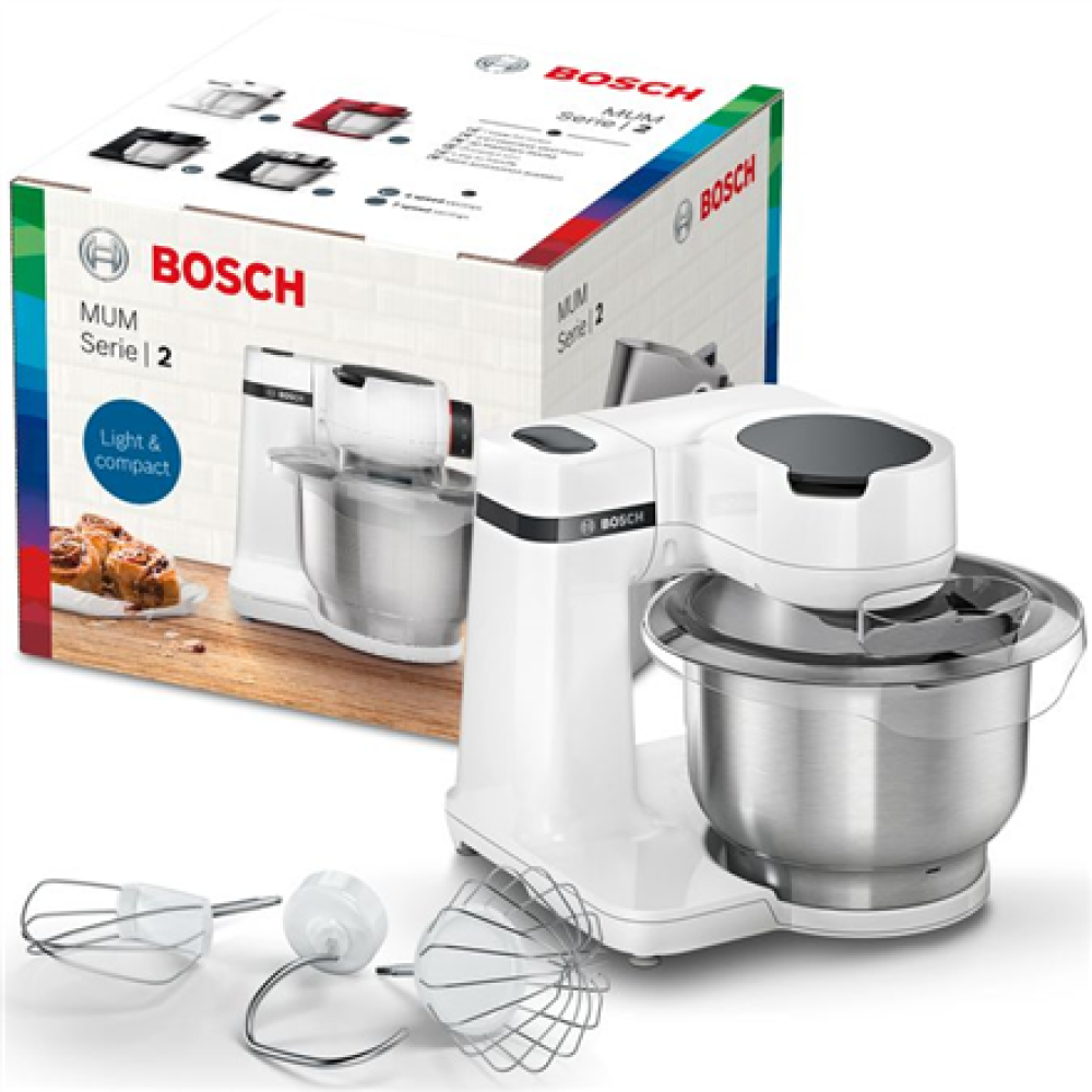 Bosch , MUM Serie Kitchen Machine , MUMS2EW00 , 700 W , Number of speeds 4 , Bowl capacity 3.8 L , White