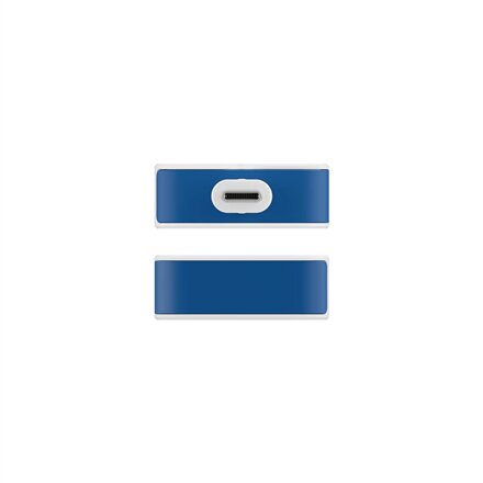 Hyper HyperDrive Flex 4 Port USB-C Hub, White/Blue , HD5201BUGL