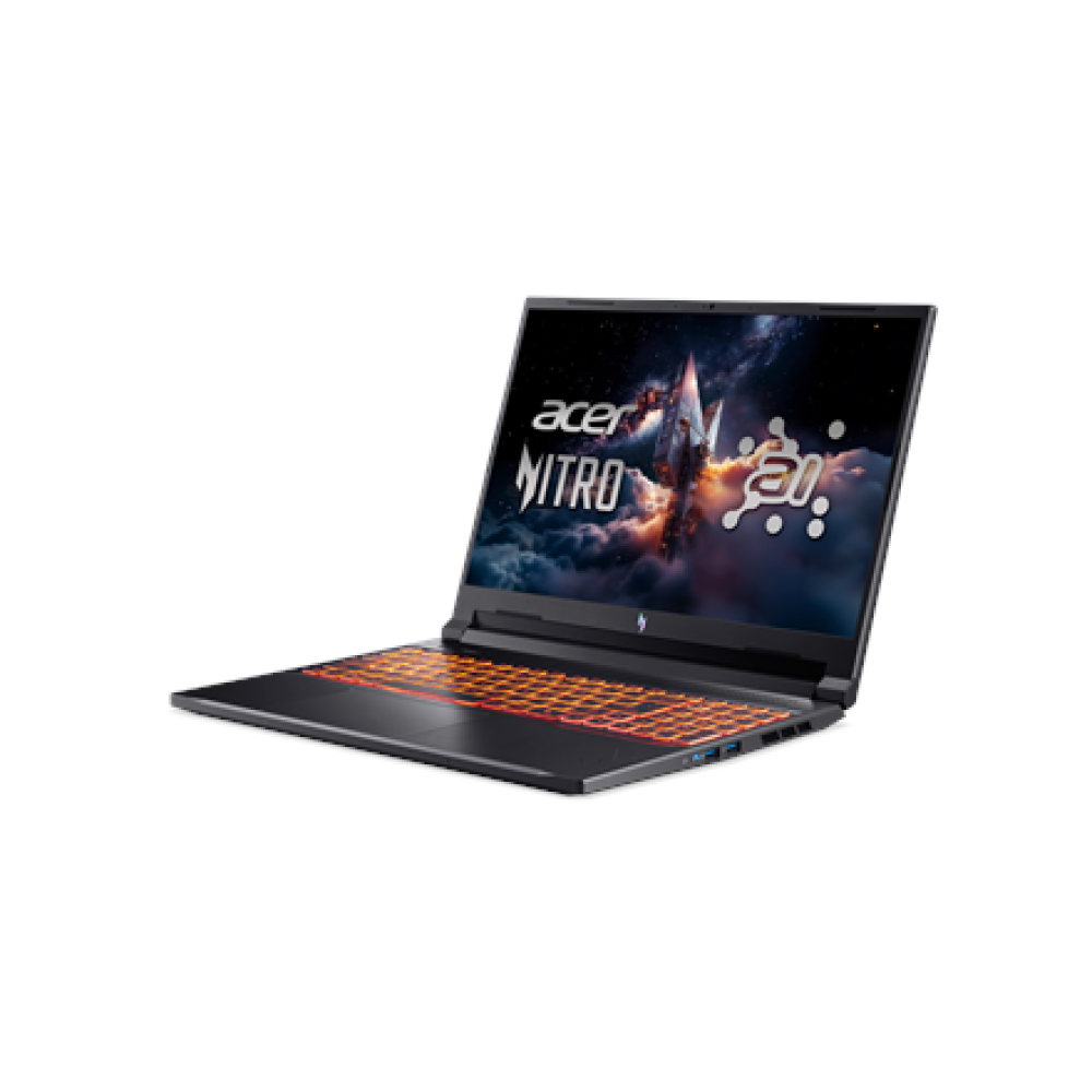 Acer , Nitro V 16 AI ANV16-42-R0W6 , Shale Black , 16 , IPS , WUXGA , 1920 x 1200 pixels , AMD Ryzen 7 , 260 , 32 GB , DDR5 , Solid-state drive capacity 1000 GB , NVIDIA GeForce RTX 5070 , GDDR7 , 8 GB , Windows 11 Home , 802.11ax , Bluetooth version 5.3 